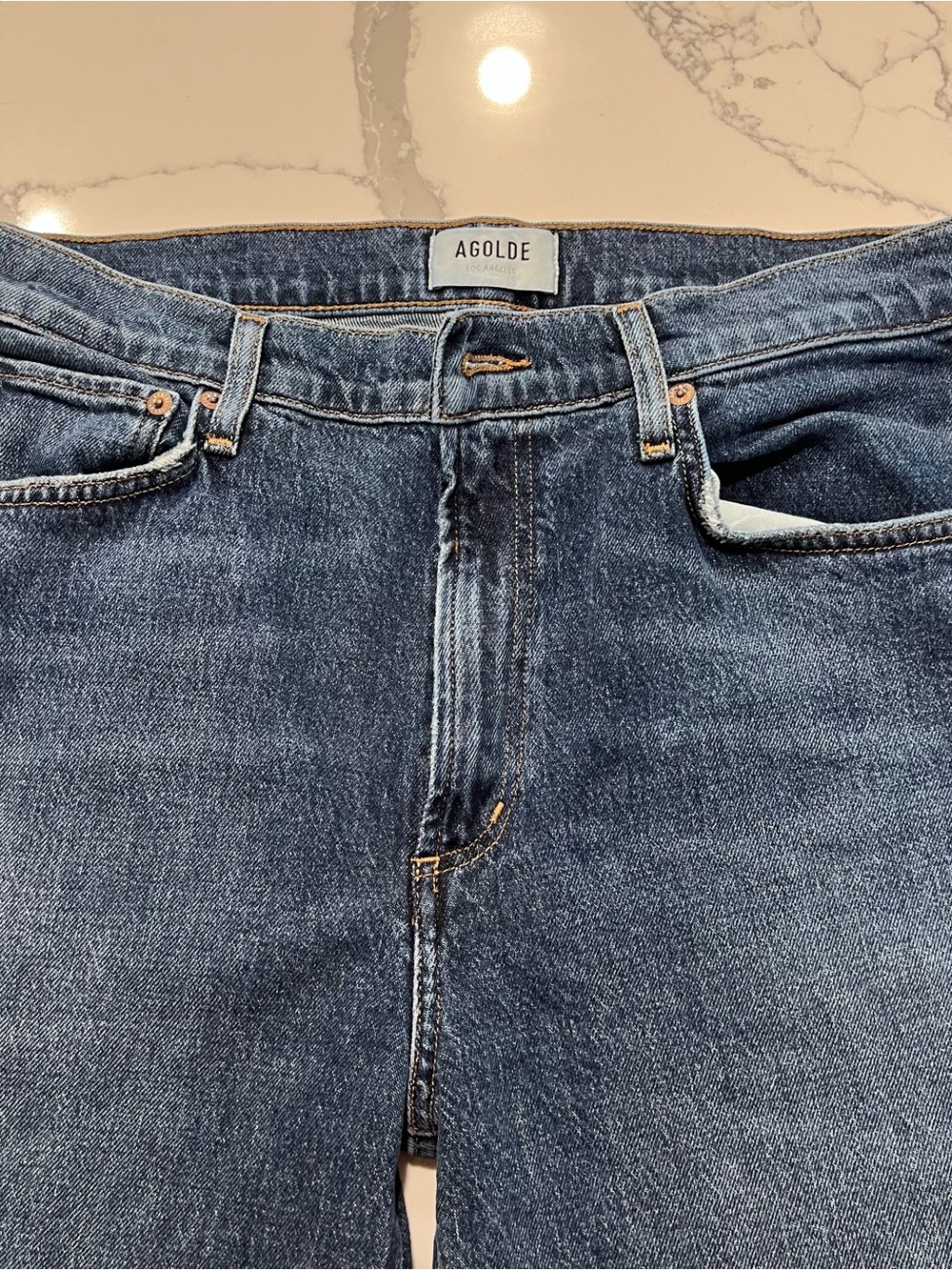 AGOLDE Women’s Harper Straight Leg Jeans (TEMPO) - Size 29 - Picture 3 of 16